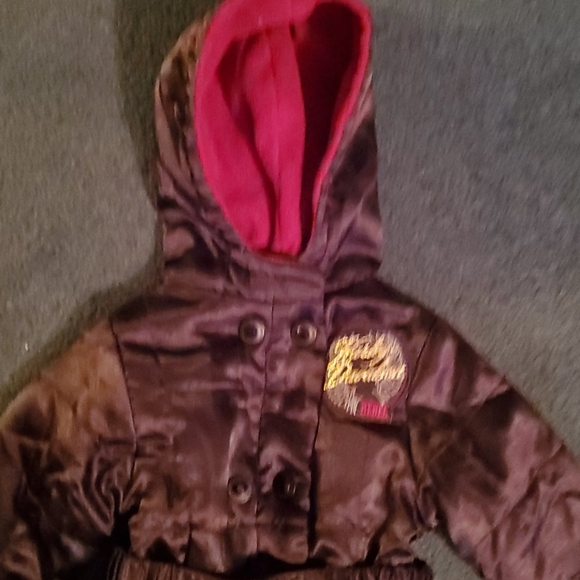 🖤Cutest Girls Satin 2T Harley Davidson Coat🖤 - Picture 14 of 15